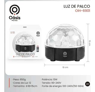 LUZ DE PALCO 12 CORES OÁSIS MARKET
