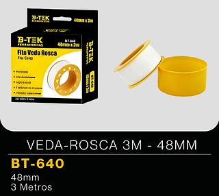 FITA VEDA ROSCA FITA CINTA 18MMX6M B-TEK FERRAMENTAS