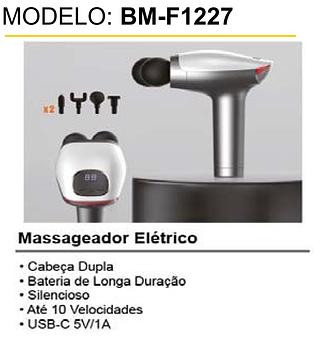 MASSAGEADOR ELETRICO SEM FIO B-MAX
