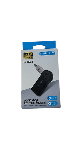 ADAPTADOR RECEPTOR ÁUDIO BT IT-BLUE