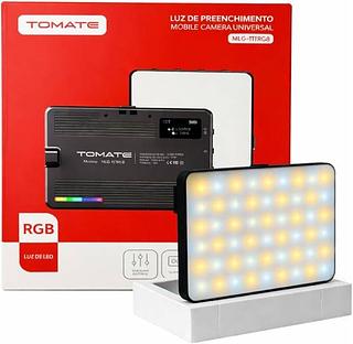 LUZ DE PREENCHIMENTO MOBILE CAMERA UNIVERSAL RGB LUZ DE LED TOMATE