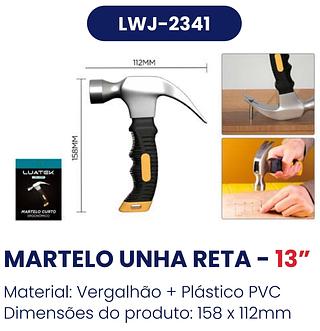MARTELO UNHA RETA - 13"