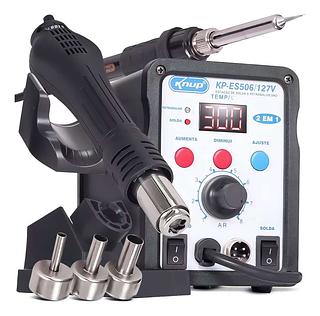 SOPRADOR DE AR QUENTE COM SUPORTE ACOPLADO KNUP