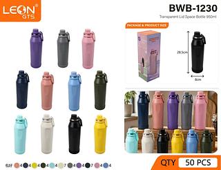 GARRAFA DE AGUA COM CANUDO FLIP 950ML