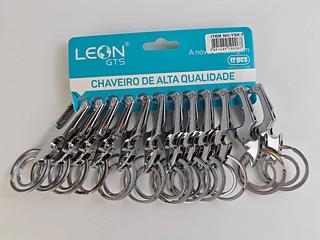 PACOTE DE CHAVEIRO COM 12 PEÇAS LEON GTS