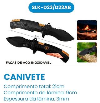 CANIVETE FACA TATICA TRILHA PESCA FIRE FIGHTER CAMPING