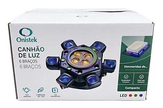 CANHÃO DE LUZ COM 6 BRAÇOS