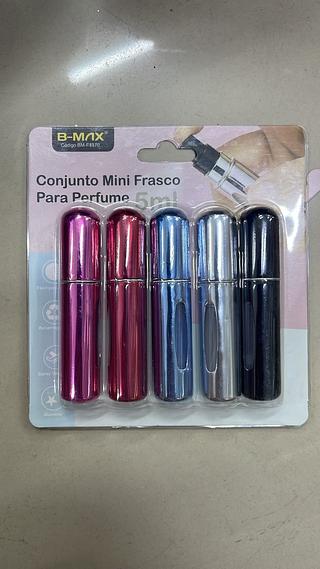 CONJUNTO MINNI FRASCO PARA PERFUME 5ML B-MAX