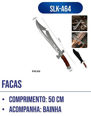 FACA ARTESANAL PERSONALIZADA COM NOME P/ CHURRASCO E COZINHA LUATEK