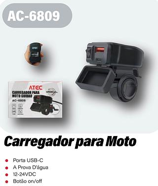 CARREGADOR PARA MOTO GUIDAO ATEC
