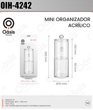 MINI ORGANIZADOR ACRILICO OÁSIS MARKET