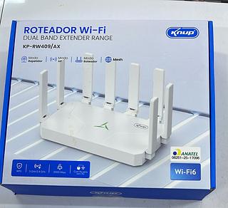 ROTEADOR WI-FI DUAL BAND EXTENDER RANGE KNUP