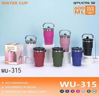 COPO TERMICO PORTATIL COM ALÇA CAPACIDADE 600ML