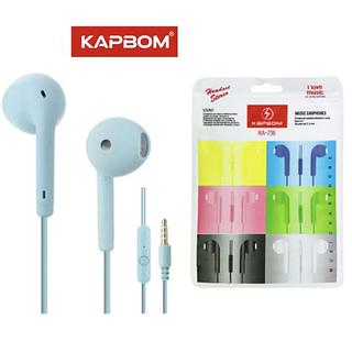 FONE DE OUVIDO HEADSET MUSIC I LOVE KAPBOM