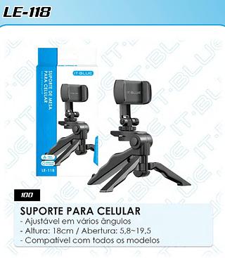 SUPORTE PATRA CELULAR 3.5-7'' IT-BLUE