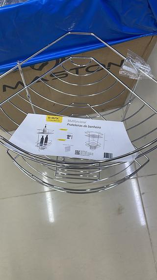 PRATELEIRAS DE BANHEIRO MULTIFUNCIONAL B-MAX