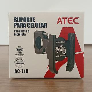SUPORTE PARA CELULAR PARA MOTO E BICICLETA ATEC