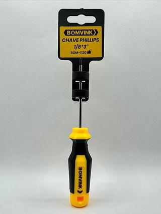 CHAVE DE FENDA PHILLIPS 1/8*3" BOMVINK