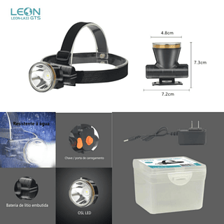 LANTERNA DE CABEÇA LEON GTS (NAO ESTADO)