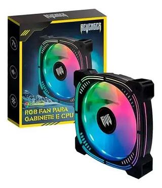 RGB LED FAN PARA GABINETE E CPU REVENGER