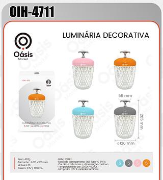 LUMINARIA DECORATIVA OASIS MARKET