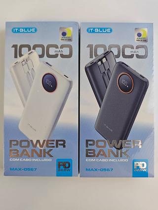 POWER BANK 10000MAH 22.5WPD IT-BLUE