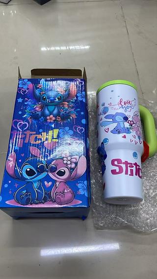 GARRAFA TERMICA WATER BOTTLE 40OZ/1200ML TITCH!(STITCH)