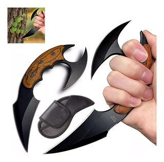FACA KARAMBIT ESCORPIÃO DRAKAT FULLTANG DEFESA SOBREVIVÊNCIA LUATEK