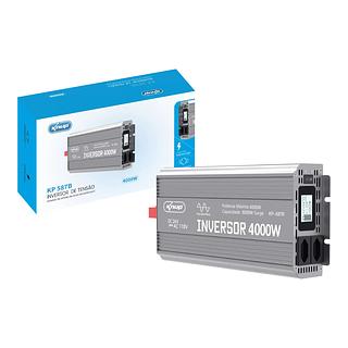 INVERSOR DE TENSAO DE ONDA SENOIDAL PURA 24V/110V 4000W KNUP