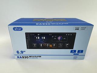 MP10 PLAYER AUTOMOTIVO ENTRADAS USB RESOLUÇÃO 1024X600 6.9'' KNUP