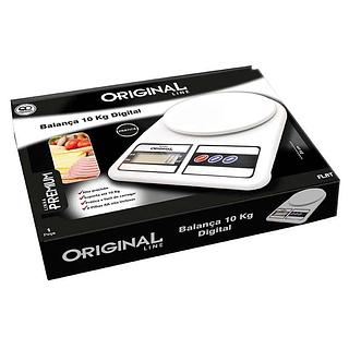 BALANÇA DIGITAL 10 KG FLAT PREMIM ORIGINAL LINE