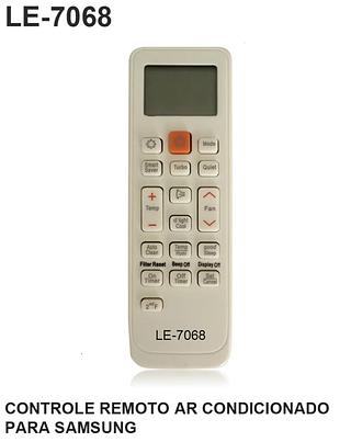 CONTROLE REMOTO AR SANSUNG LELONG