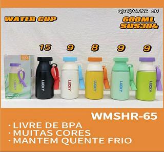 GARRAFA TERMICA ESPORTIVA LUCKY 600ML