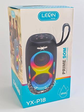 CAIXA DE SOM WIRELESS PORTATIL IPX5 LEON PRIME