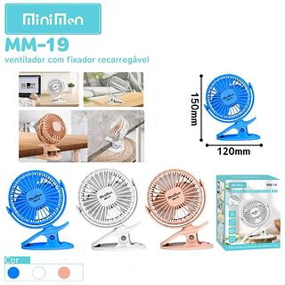 MINI VENTILADOR RECARREGAVEL USB MINIMEN