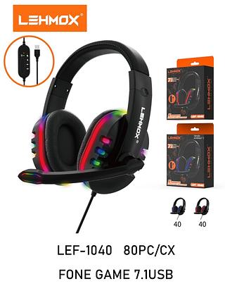 FONE DE OUVIDO AURICULARES PARA JOGOS LEHMOX