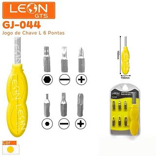 JOGO DE CHAVES GANCHO EM L LEON