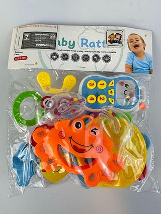BRINQUEDO CHOCALHO BABY RATTLE