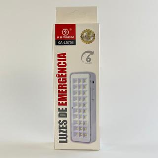 LAMPADA DE EMERGENCIA DURAÇAO DE 6 HORAS KAPBOM
