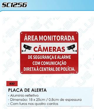 PLACA DE ALERTA IT-BLUE