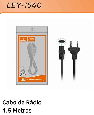 CABO PARA RADIO 1.5M LEHMOX