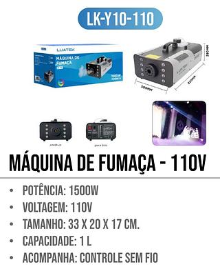 LK-Y10 MAQUINA DE FUMAÇA 2000W DE PONTENCIA LUATEK