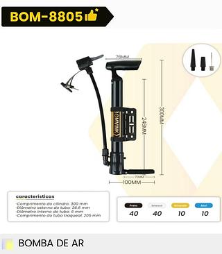 BOMBA DE AR BOMVINK
