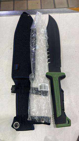 FACA DE CAÇA E PESCA LUATEK (39.5CM)