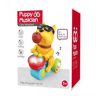 PUPPY MUSICIAN CUTE ANIMAIS COM LUZ E SOM HK