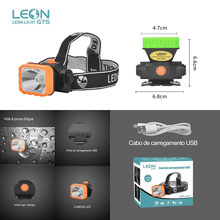 LANTERNA FAROL DE CARREGAMENTO LEON GTS (NAO ESTADO)