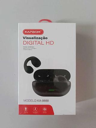 FONE ESTEREO VISUALIZAÇÃO DIGITAL HD KAPBOM