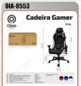 CADEIRA GAMER 250KG OÁSIS MARKET