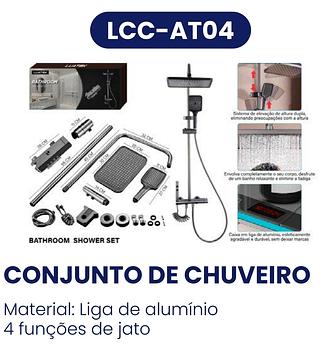 KIT DUCHA PARA BANHEIRO LUATEK