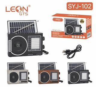 RADIO RECEPTOR FM/AM/SW1 CARTAO DE MEMORIA 8 BANDAS LEON GTS